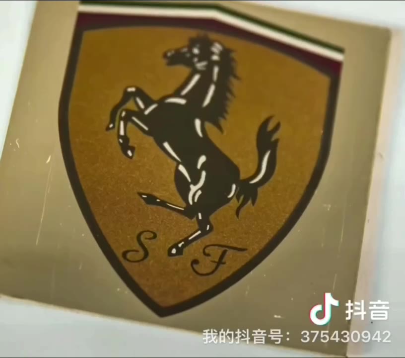 光纤 · 金属蚀刻徽标
