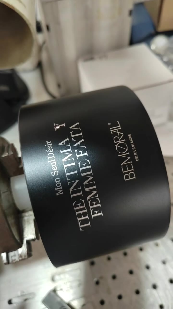 UV 黑色镜片打标